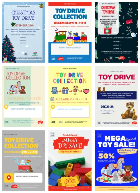 Editar um projeto para lojas de brinquedos