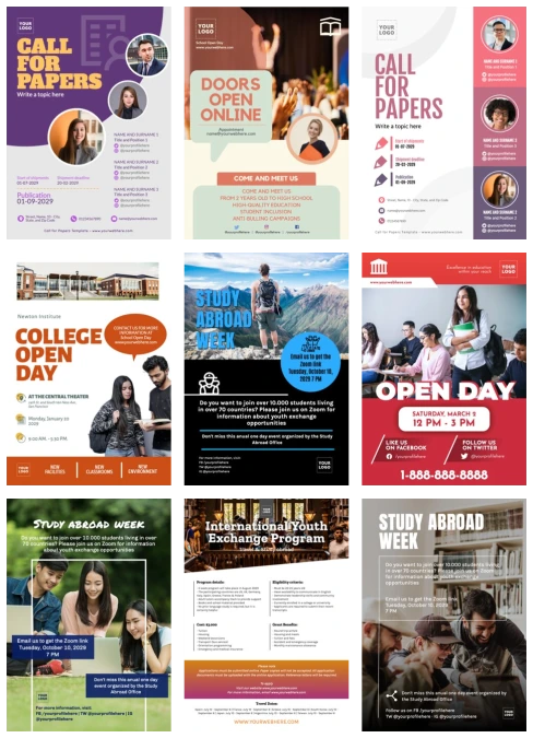Editar um projeto para universidades