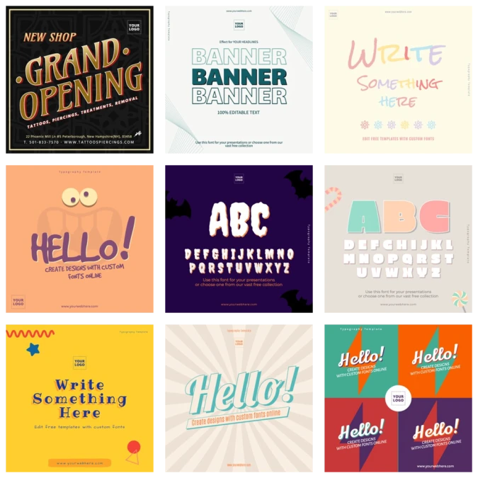 Faça o upload de suas fontes no editor