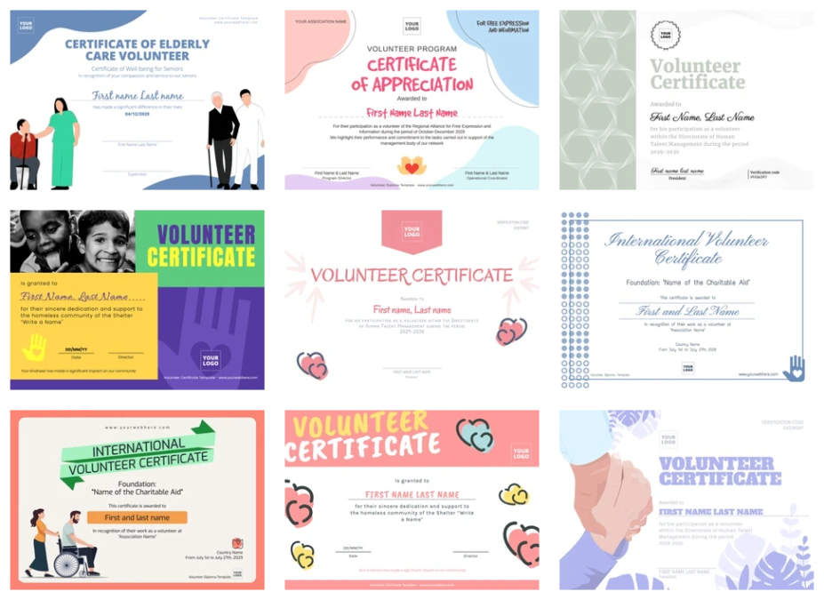 Free Volunteer Certificate Templates free-volunteer-certificate-templates