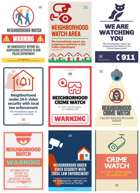 Neighborhood Watch Signs