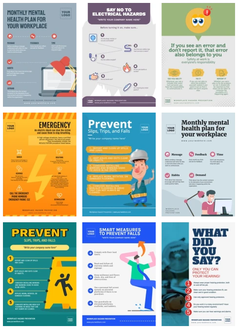 Workplace Safety Poster Essential Workplace Safety Posters Fire