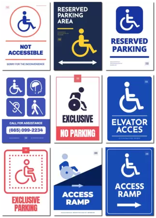 Edytuj znaki dla osób niepełnosprawnych