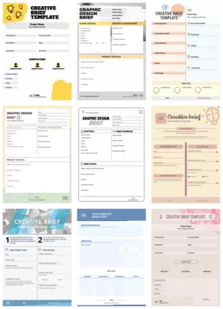 Edit a creative brief sample