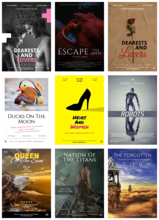 Ein Filmplakat bearbeiten
