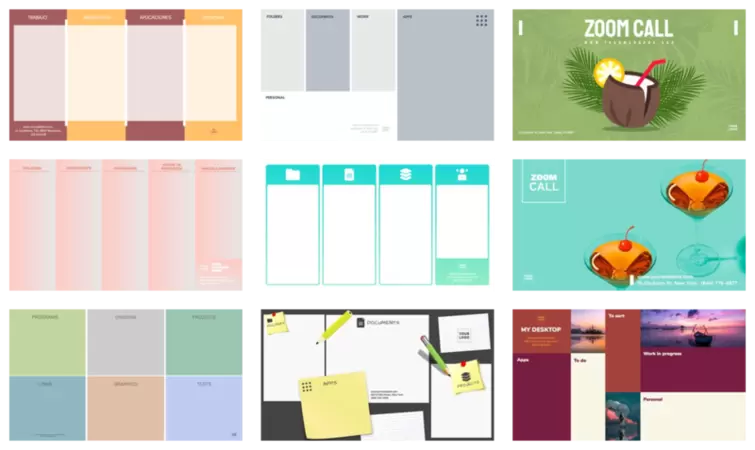 Edita un organizador de escritorio para ordenador