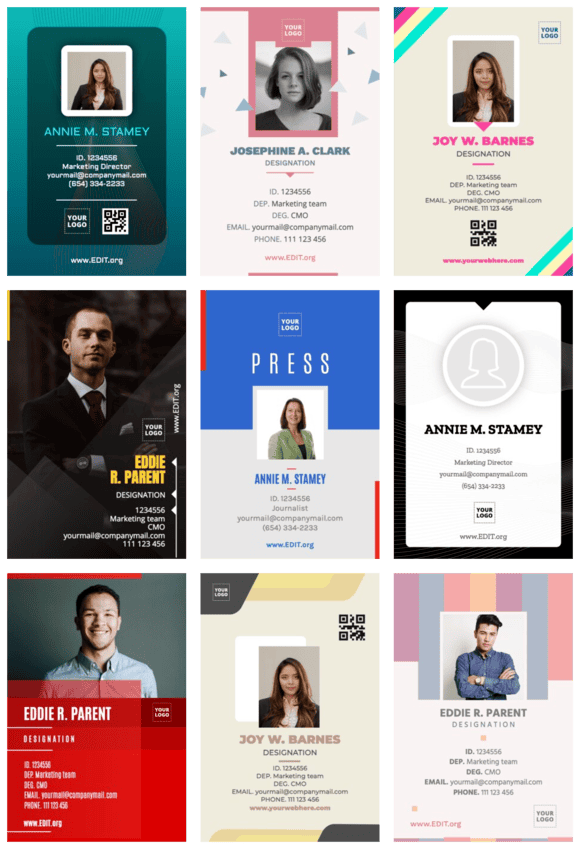 Een ID-kaart bewerken