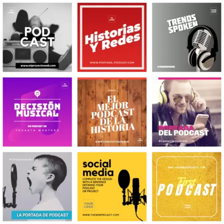 Edita tu carátula de podcast