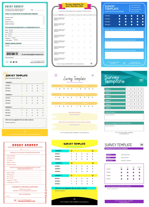 Een enquête bewerken