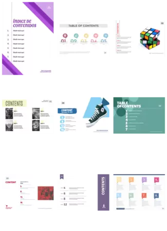 Edita una plantilla para índice