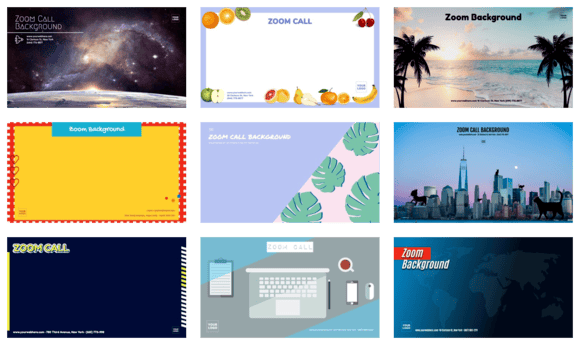 Een virtuele achtergrond bewerken