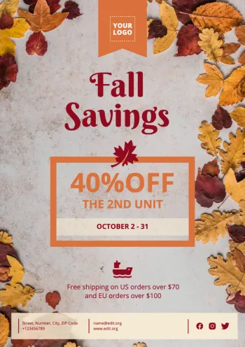 Fall Sale