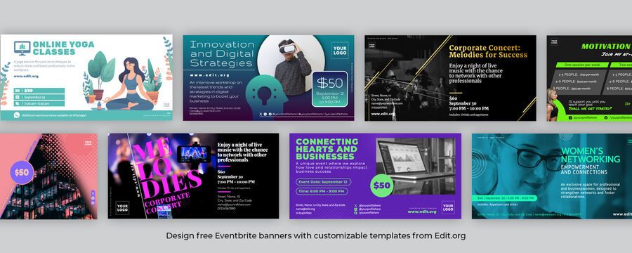 Edit an Eventbrite banner