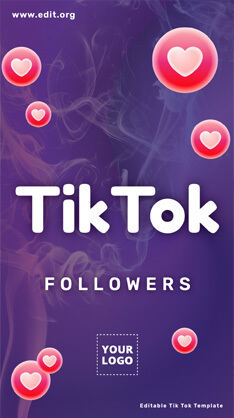 Creare TikTok template free download