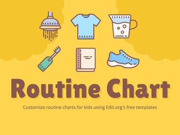 Free Routine Charts for Kids