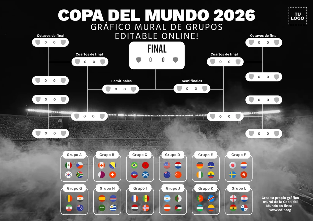 Crear mi cuadro del mundial