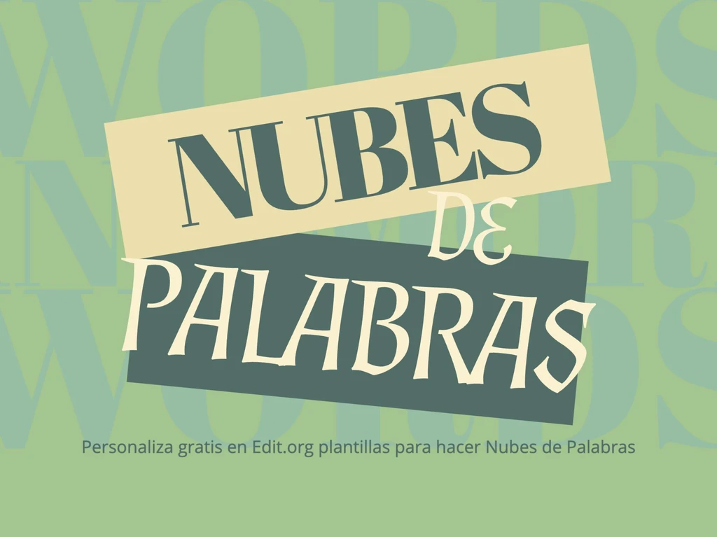 Edita una Nube de Términos