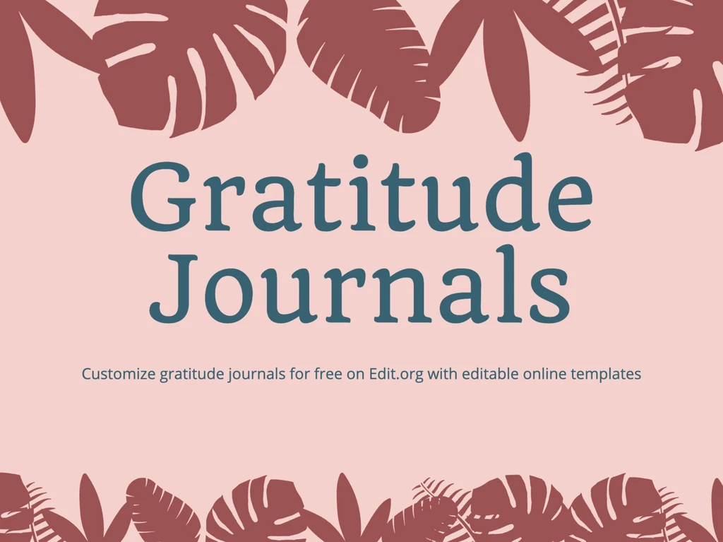 Edit a gratitude journal example