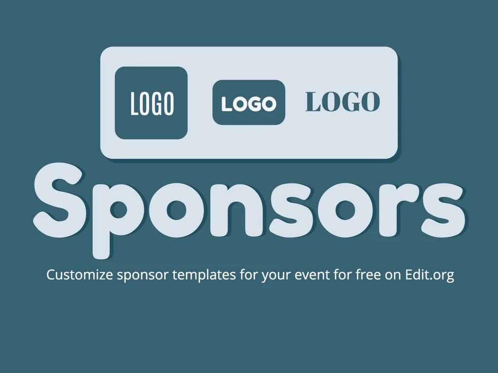 Edit a Flyer for Sponsorship