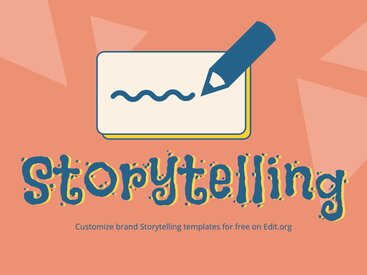 Free Storytelling Templates to Customize